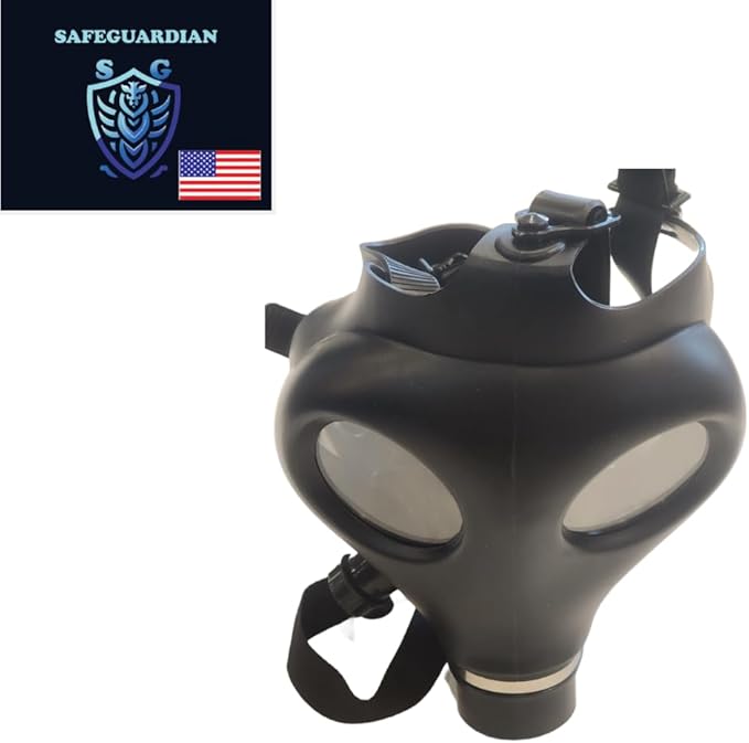 Israeli Gas Mask Respirator Shield - Halloween - Nuclear - Paintball - Survival and Tactical