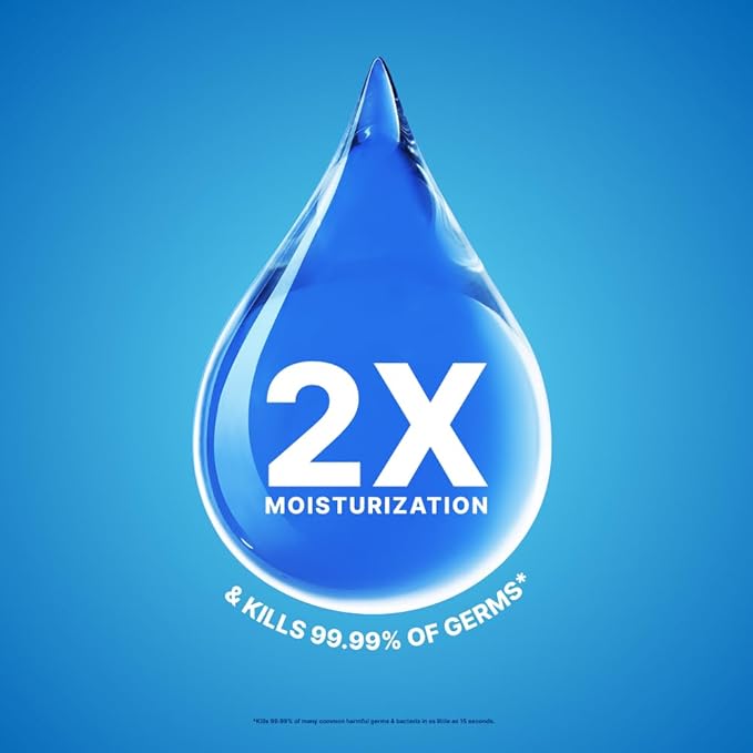 Germ-X Hand Sanitizer, Hydrating with Hyaluronic Acid, 1L Bulk Pack, Instant & No Rinse Formula, Sanitizing Liquid Gel for All Skin Types, Formulated without Parabens, Phthalates & Dyes