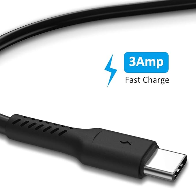 4 Inches USB C Cord Short, 5 Pack Durable USB A to USB Type C Fast Charging Cable for Charging Stations Compatible with Samsung Galaxy Note 10 20 S10 S22 Ultra LG V30 V40