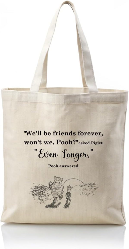 Canvas Tote Bag Aesthetic for Women,Reusable Canvas Cute Shoulder Bag for Grocery, Shopping, Beach & Daily Use