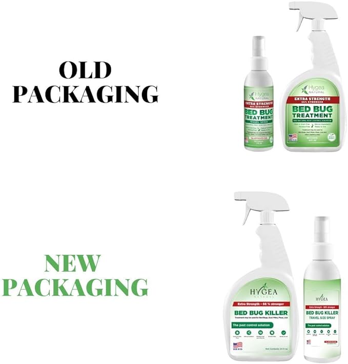 Extra-Strength Bed Bug DIY Kit - unique, Odorless, Child & Pet Friendly - All water-friendly surfaces - 1 Bed Bug Spray (24 oz) & 1 Bed Bug Travel Spray in TSA Approved Size (3 oz)