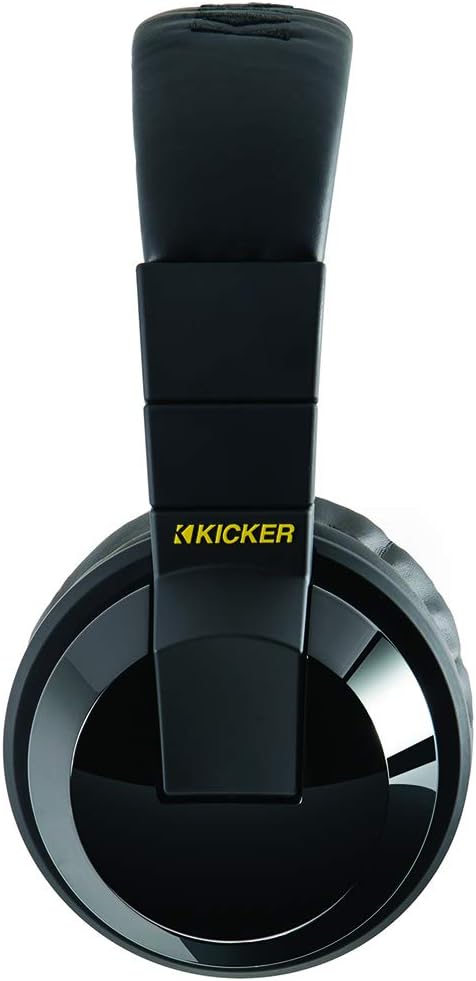KICKER Tabor2 Bluetooth Headphones Over The Ear Wireless Earphones with Microphone, Passive Noise Reducing, Soft Comfort Padding, Extra Bass Clear Crisp Treble