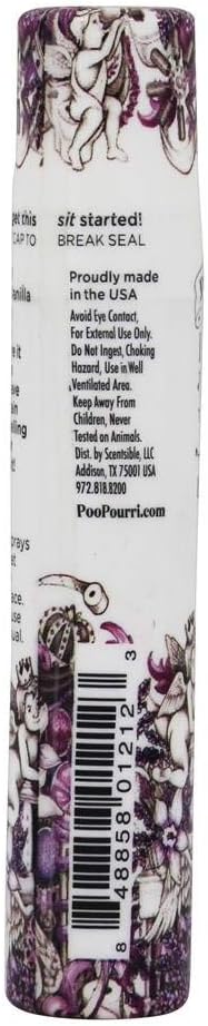 Poo-Pourri Before-You-Go Toilet Spray, Lavender Vanilla, Travel Size 10 mL - Lavender, Vanilla and Citrus