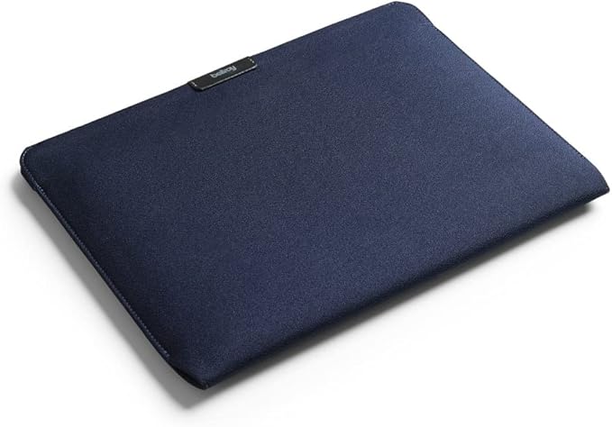 Bellroy Laptop Sleeve (Fits 14 Inch Laptop or MacBook, Slim Protective Case with Magnetic Closure) - Navy