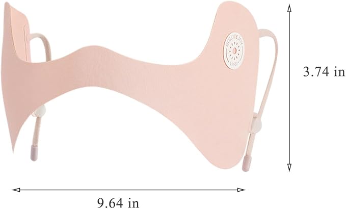 UPF50+ Half Mask,Face Shield,Sun Screen Protector for Face with Adjustable Ear Straps, Golf Visors for Women Golfers