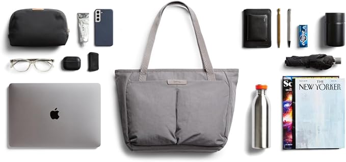 Bellroy Tokyo Wonder Tote (12L laptop tote bag, fits 14” laptop) - StormGray