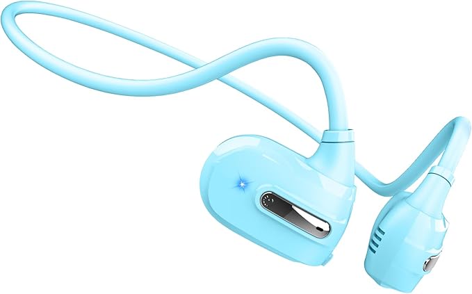 BANIGIPA Kids Headphones, Open Ear Headphones Comfortable for Teens Child Boys Girls, Wireless Bluetooth 5.4 Headset w/Mic for School/Tablet/Travel, 13g Ultra-Light, Protect Hearing, 10H Playtime