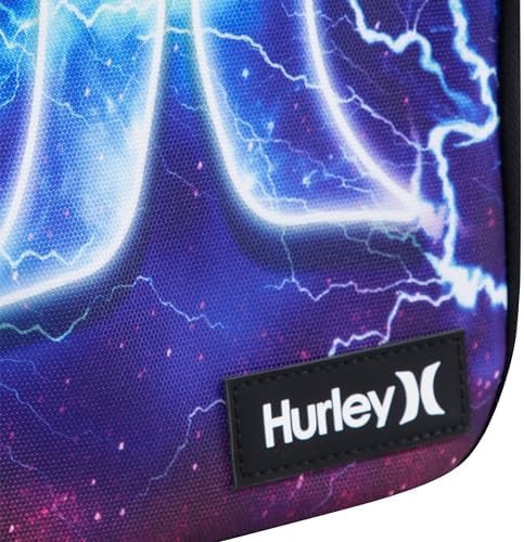 Hurley Men's Graphic Backpack, Lightening, One Size