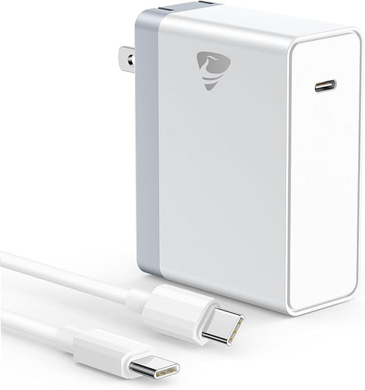 MacBook Pro Charger - 118W USB C Fast Charger Power Adapter MacBook Pro/MacBook Air 16 15 14 13 Inch, M1 M2 M3 M4, iPad Pro/Mini, Galaxy and All USB C Device (6.6FT USBC Cable Included)