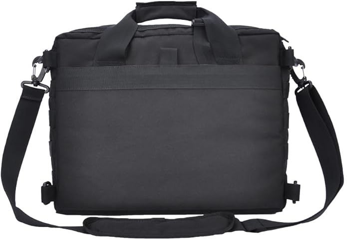 Tactical Briefcase, tactical computer bag 14.1" 15.6 In Men's Military Laptop Messenger Multifunction Briefcase for Men
