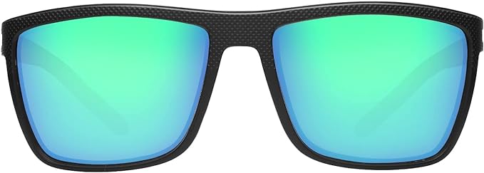 ZENOTTIC Polarized Sunglasses for Men Lightweight TR90 Frame UV400 Protection Square Sun Glasses
