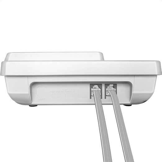 NECABLES 3Pack Phone Cord 3ft Telephone Cord Phone Cable RJ11 6P4C Male to Male for Landline and Fax - 3 Feet