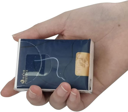 Cand 120 Packs Facial Tissue Travel Packs, 4 Ply Soft Tissues