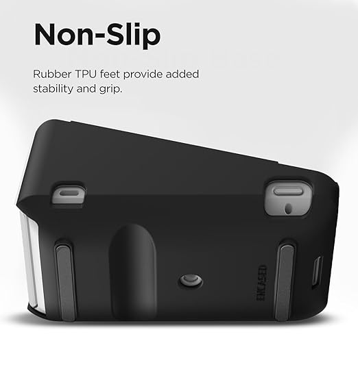 ENCASED Square Terminal Carry Case with Protective Cover and Screen Protector - EVA Hard Shell Travel Carrying Bag with Cover and Tempered Glass Guard - Fits Device, Charger and Accessories (3Pc Set)