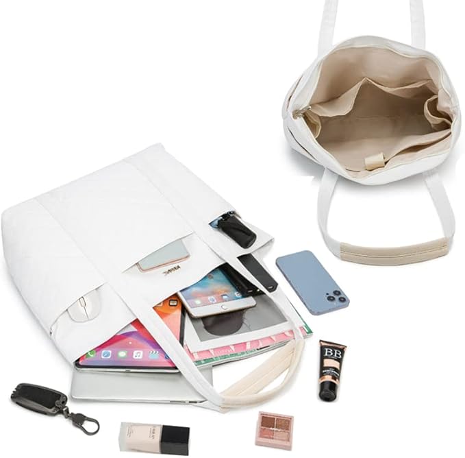 Kinmac Women's Laptop Tote Bag Top Handle Handbag Work Bag for Laptop Computer Up to 15.6 inch