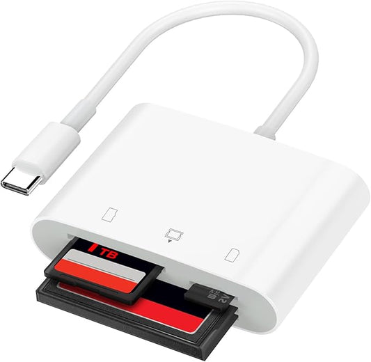 USB C SD Card Reader Adapter for MacBook, Android