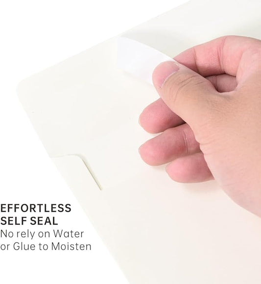 Keketer A4 Cream White Printable 4x6 Envelopes 70 Pack Self - Seal, for 4x6 Cards, Weddings, Invitations, Baby Shower 4.25 x 6.25 Inches