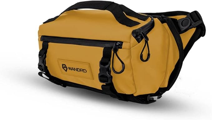 WANDRD ROGUE V1 6L Sling: Compact Camera Sling and Crossbody Bag with Fast Access, 3-Way Carry– Lightweight Everyday Bag Great for Travel, Photography, and Daily Use (Dallol Yellow)