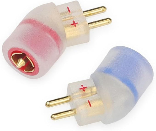 okcsc Pentaconn Ear PE Female to 0.78 Male Headphone Adapter, for IEM 0.78 2 Pin Earbuds to Pentaconn Ear PE Cable, for Acoustune HS1650CU HS1655CU 1670SS HS1695TiMadoo Typ821 Madoo M001, 1 Pair/Clear