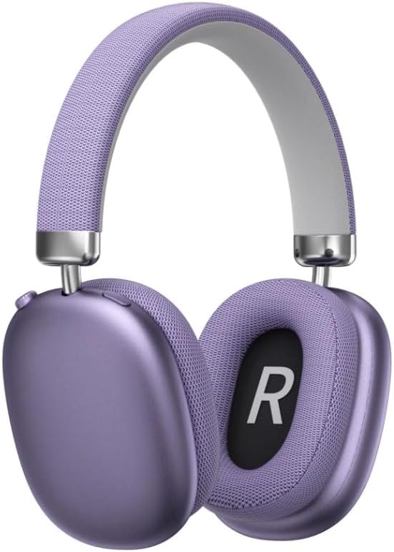 P959 Wireless Gaming Earbuds – Bluetooth 5.3 Stereo Headphones with Mic, Touch Controls, Long Battery, IPX6 Waterproof, Ergonomic for Music, Sports & Travel (Purple)