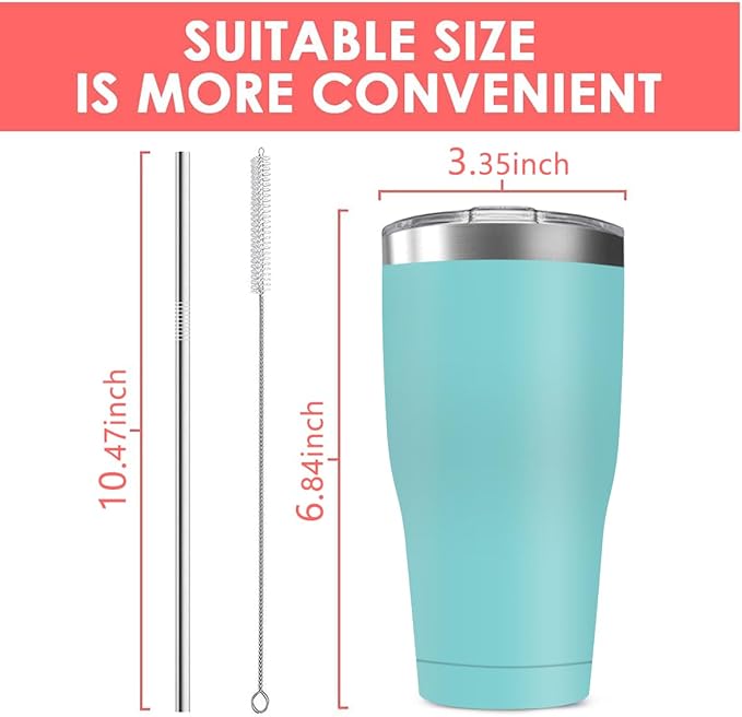 12 Pack 20oz Stainless Steel Tumblers Bulk Reusable Travel Mugs with Lid, Double Wall Powder Coated Coffe Cup for Home, Office, Outdoor Suitable for Vehicle Cup Holders