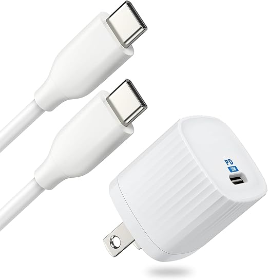 Fast iPhone 16 15 Charger,40W Dual USB C Fast Charging Block Adapter 2Pack 10FT Long USB C to C Charging Cable for iPhone 15/iPhone15 Pro/iPhone 15 Pro Max/iPad Mini 6/iPad Air5/4,iPad Pro 12.9/iPad10