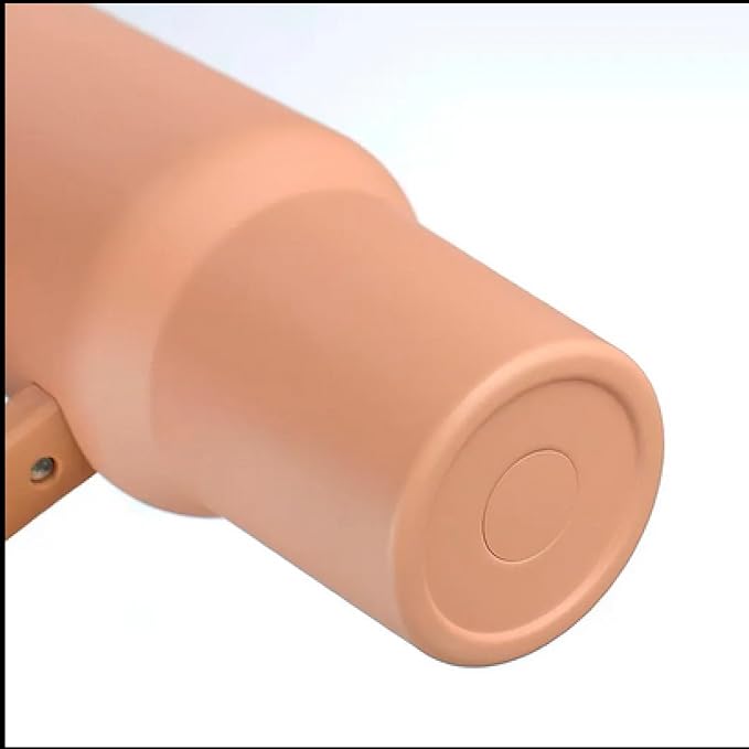 Outdoor Tumbler, 40 oz, Double-Wall Insulated, Ergonomic Handle with Lid Straw (Orange)