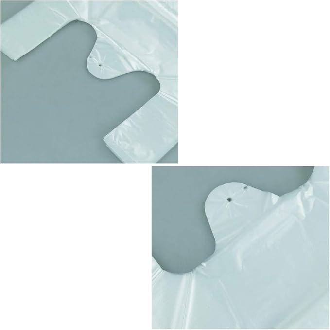 Begale 480 Count Plastic T-Shirt Shopping Bags, Reusable Carryout Bags