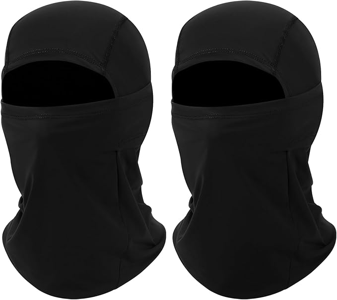 2 Pack Cooling Balaclava Summer Face Mask, UV Face Cover Sun Protection, Shiesty Full Face Masks for Men Motocycle Cycling