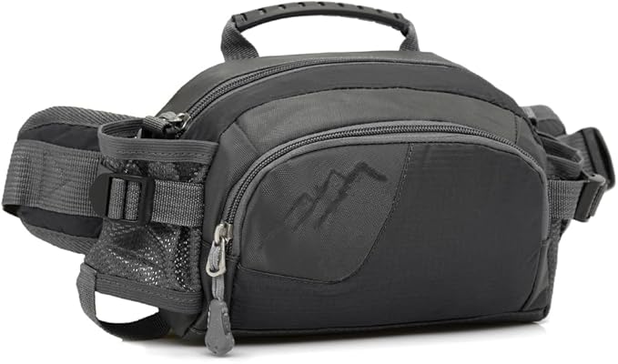 Entchin Fanny Pack for Women Men,Crossbody Belt Bag with 4-Zipper Pockets,Adjustable Waist Bag Pack,One of the Most Popular Travel Essential Gifts for Walking,Traveling,Cycling