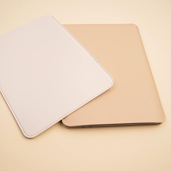 Laptop Sleeve 15 Inch Compatible with MacBook Pro 16 A2991 M3 A2780 A2485 A2141 MacBook Pro Retina 15 Color Beige