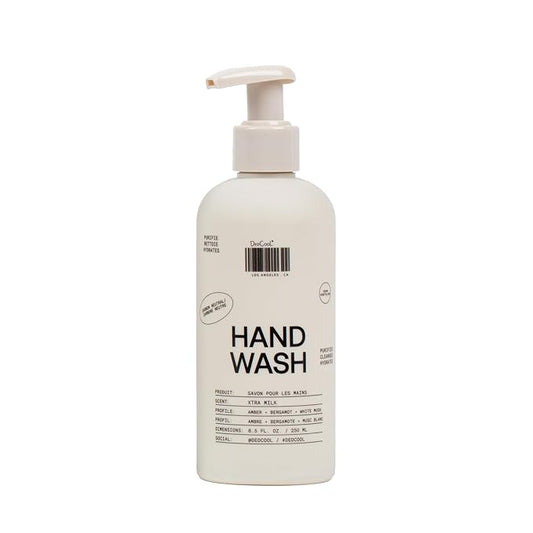 DedCool Xtra Milk Hand Wash – Gentle Hydrating Cleanser with Squalane, Aloe, and Marshmallow Root | Non-Toxic, Vegan, Carbon-Neutral