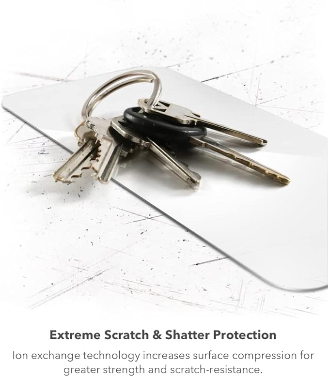 ZAGG Glass Elite VisionGuard+- Screen Protector - with Blue Light Filter - for iPhone 11 Pro, iPhone Xs, iPhone X - invisibleShield - Impact Protection