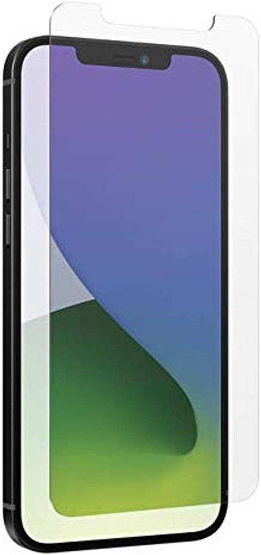 ZAGG Glass Elite Anti-Glare Plus - Blocks Glare from your device - Made for iPhone 12 Pro Max,InvisibleShield, Clear, 200106678