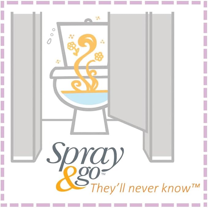 Air Scense Spray & Go Before-You-Sit Toilet Spray, Original Citrus, 2 Fl Oz, (2 Pack)