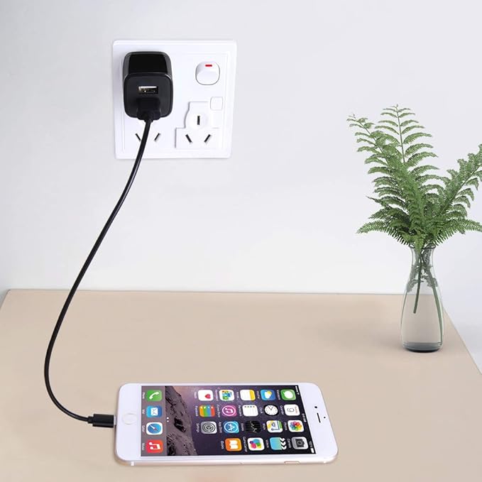 Charger Box, Charging Cube 5 Pack, Dual USB Wall Charger 5V 2A Power Adapter Charging Block Brick Outlet Plug for iPhone 15 14 13 12 11, iPad, Samsung Galaxy S25 S24 S23 FE A53 A15 A13 S22 S21 FE S20