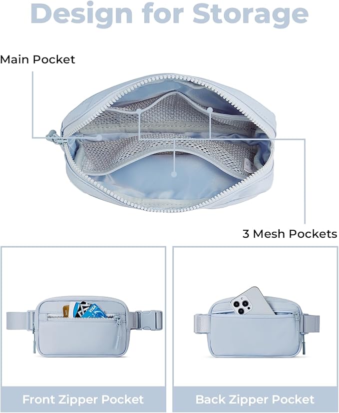 CHOLISS Small Sling Bag for Women and Men, Crossbody Bags Trendy Fanny Packs Chest Bag with Extended Strap