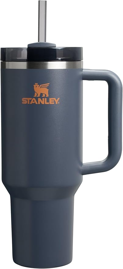 Stanley Quencher H2.0 Tumbler with Handle and Straw 40 oz | Flowstate 3-Position Lid | Cup Holder Compatible for Travel | Insulated Stainless Steel Cup | BPA-Free | Twilight