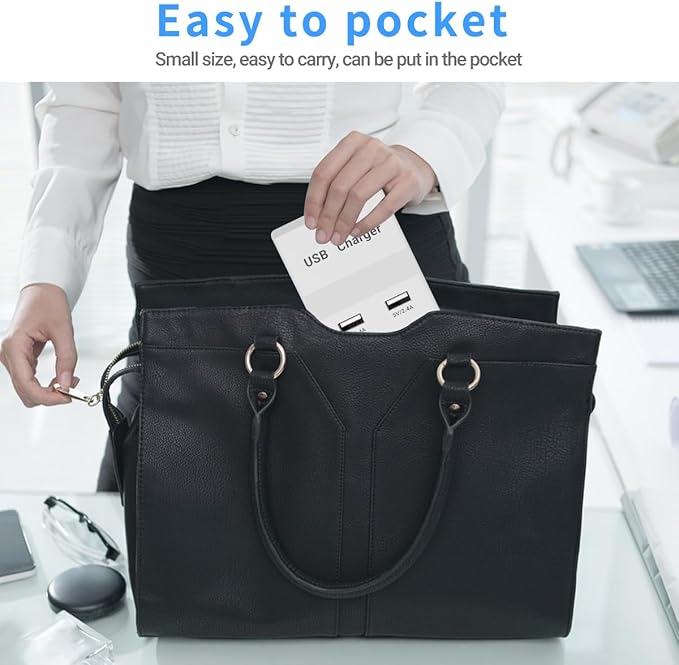 Charging Station - 10-Port USB Charging Hub, Smart Multi-Port Charger, 36-Inch Extension Cable, Compatible with Various Devices, Phones, Cameras, Bluetooth Headsets, Tablets, etc. (1 Piece)