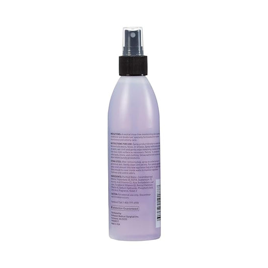 McKesson Perineal Skin Cleanser with Aloe, 8 oz [Pack of 1] Rinse-Free Body Wash for Incontinence or Ostomy Care, Fresh Scent