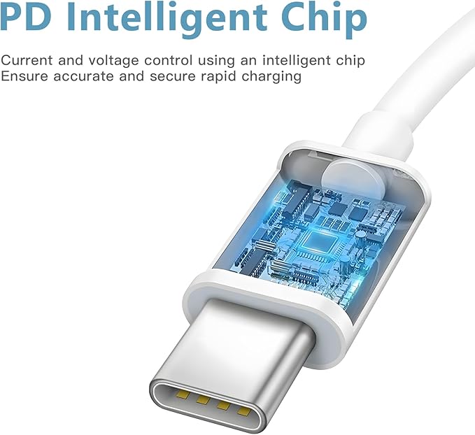 iPhone 15 16 17 Charger Fast Charging,6.6 FT Long USB C Charger Cord with 30W Type C Phone Fast Charging Block for iPhone 17/16/Pro/Pro max/16 Plus, iPhone 15/15 pro/15 pro max/15 Plus,iPad,Android