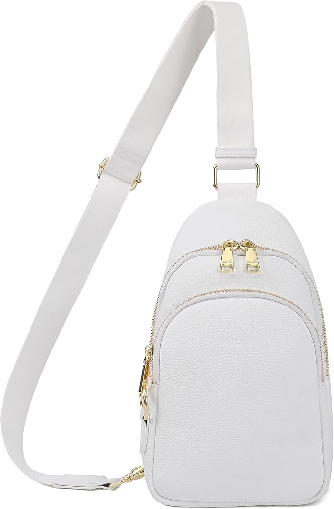 Haytijoe Crossbody Bags for Women Leather Sling Bag Anti-theft Cross Body Bag Travel Sling Purse Chest Bags Fanny Packs