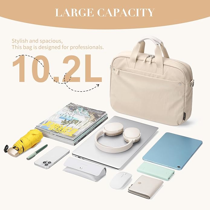 Laptop Tote Bag for Women Casual Tote Bag for Business Teacher Carry On Crossbody Bag