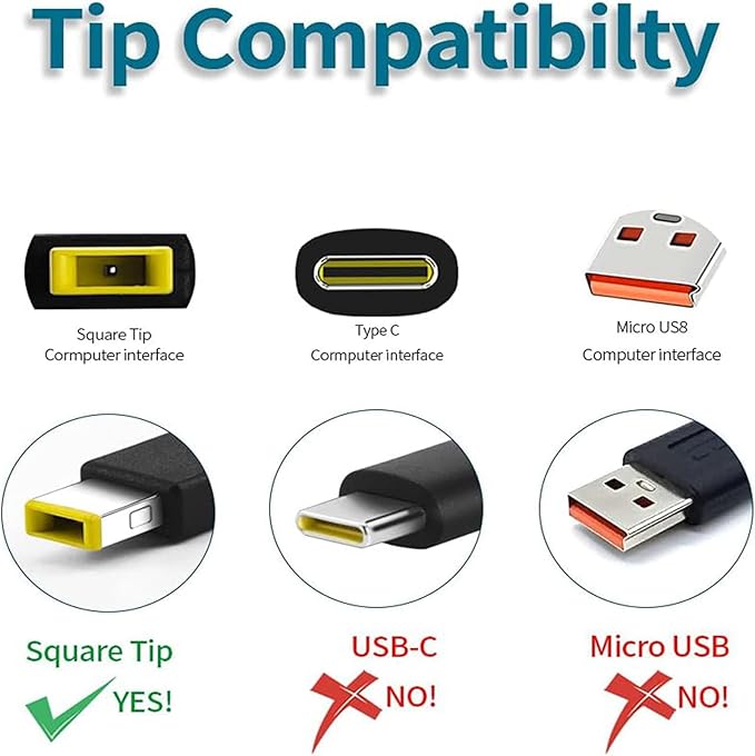 170W 20V 8.5A AC Adapter Compatible with Lenovo ThinkPad P50 P51 P52 P53 P70 P71 P73 P15 P15v P15g P16 P16v P17 W540 W541 T540P T15g T15p P1 X1 ADL170NDC3A Laptop Power Supply Charger (170W)