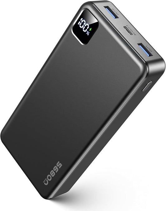 Portable Charger Power Bank, 56800mAh PD 22.5 W Fast Charging Battery Pack, Large Capacity Portable Power Bank for Camping Travel Essential Compatible with iPhone 17/16/15/14/13 Series, Samsung, iPad