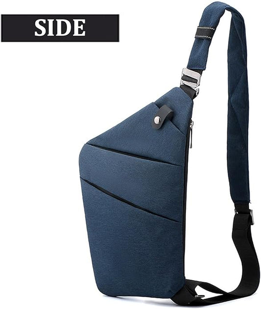 Crossbody Travel Bags for Women, New Theft Proof Safe Slim Sling Travel Purses, Personal Flex Shoulder Bag for Men Women