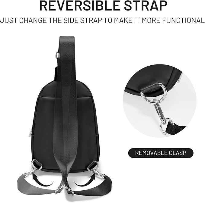 Crossbody Bags for Women Small Sling Bag Travel Cross Body Bag Anti Theft Fanny Pack Chest Purse Trendy Mini Backpack