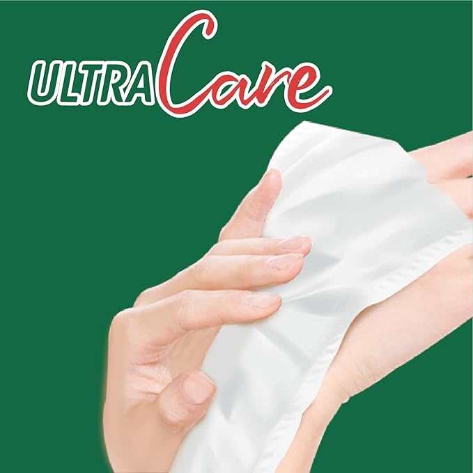 3-Ply Premium Soft Facial Tissues, Ultra Care for Sensitive Skin, 130 Tissues per Box, 8 Flat Boxes – Strong, Gentle & Ideal for Home or Office Use
