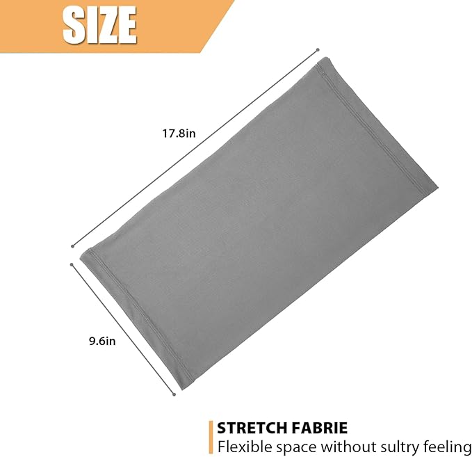 Neck Gaiter Bandana Face Mask: 6 Pack Cooling Gator Mask Ski Neck Scarf Breathable Face Cover Balaclava