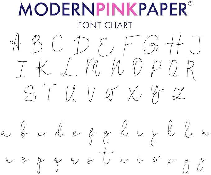 Simple Personalized Stationary Paper and Envelopes Set, Personalized Notepad for Women Letter Writing Paper, Personalized Stationery Paper and Envelopes Set, Simple Stationary, 5.5in x 8.5in, 50 Sheet